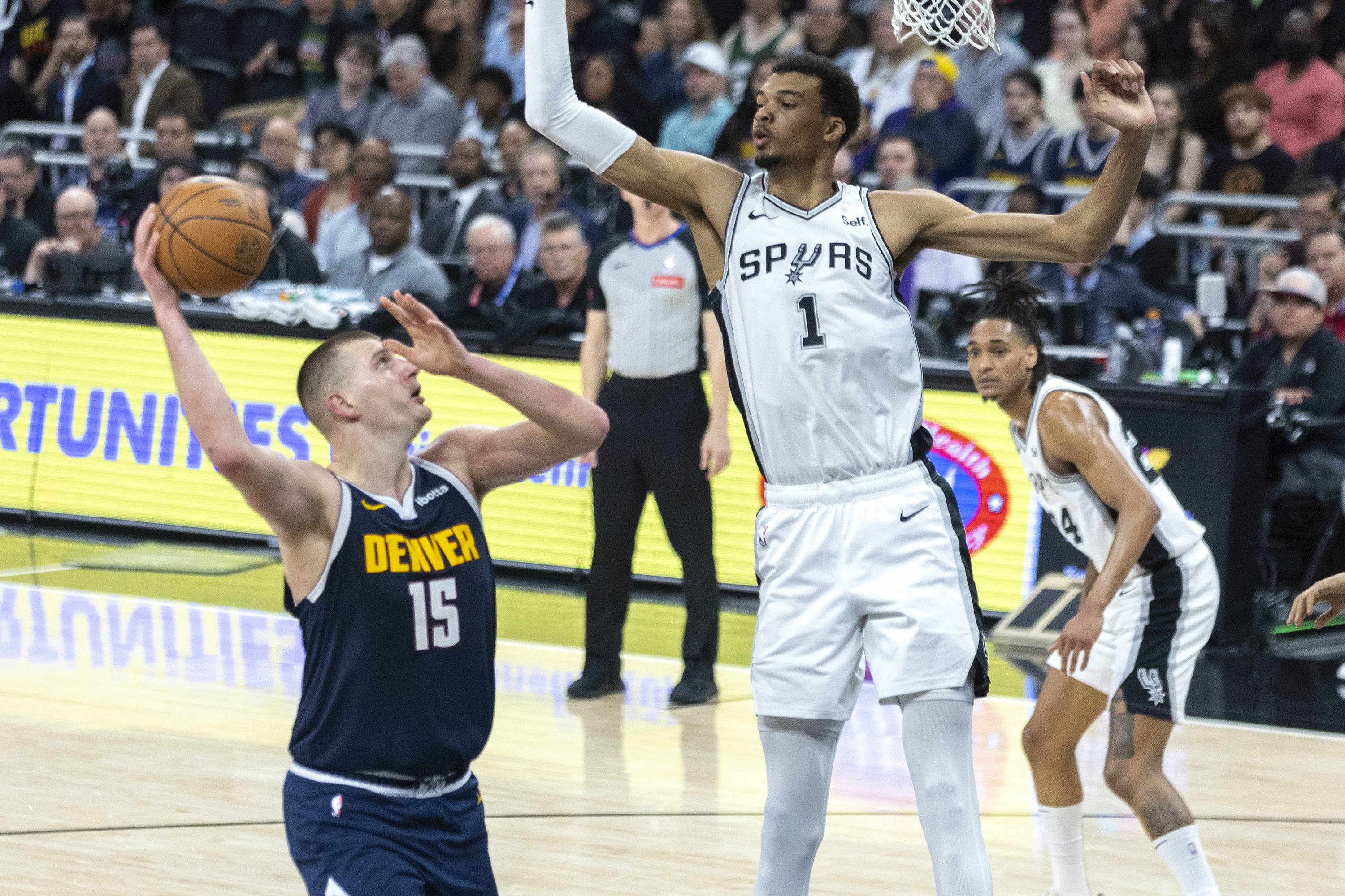Nuggets Spurs Basketball