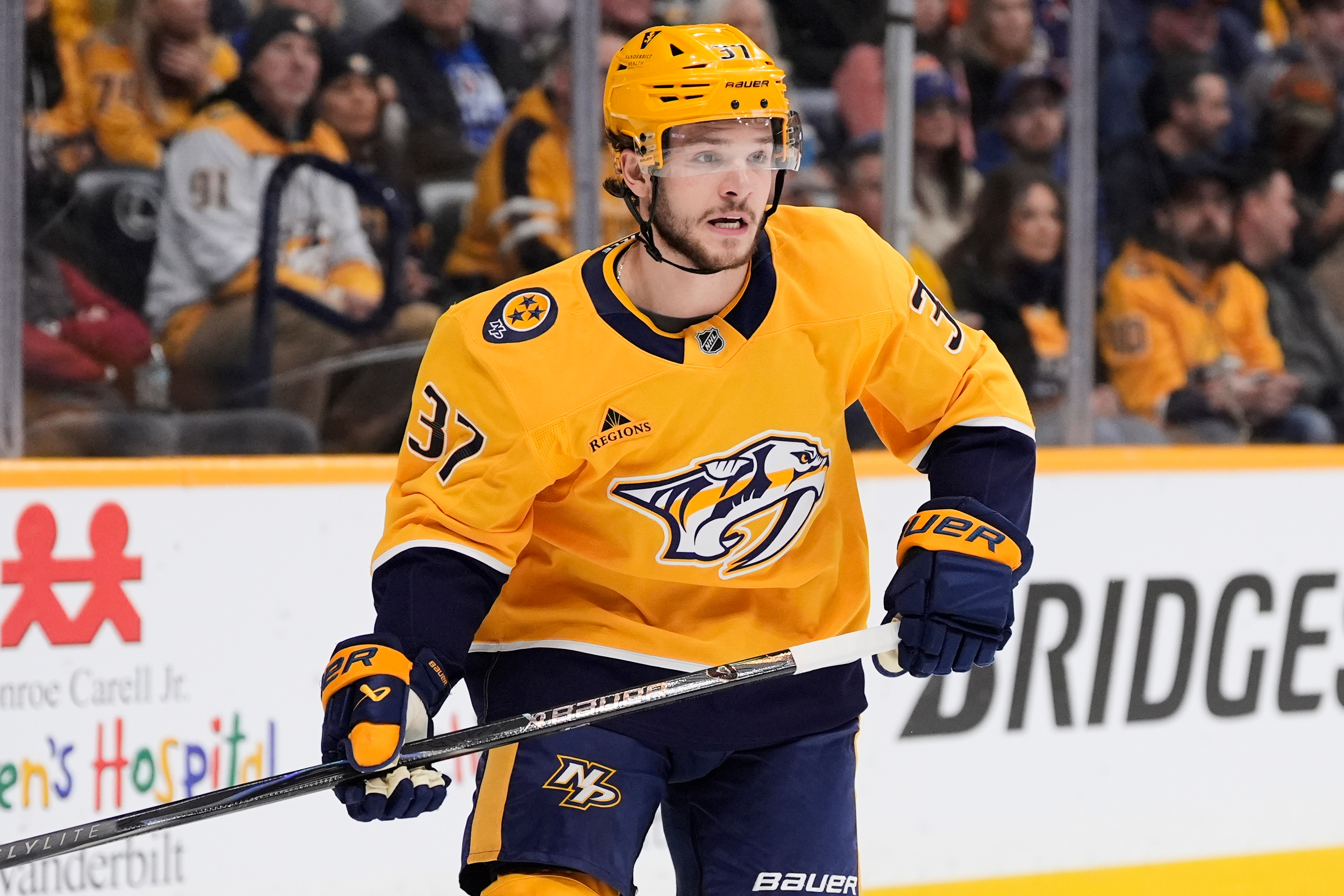 Oilers Predators Hockey