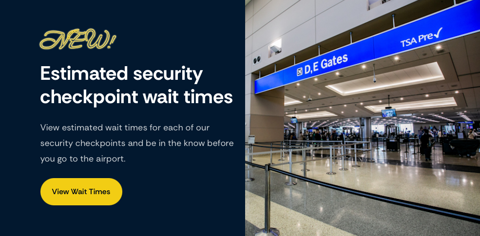 TSA wait times introduced to Harry Reid International Airport website