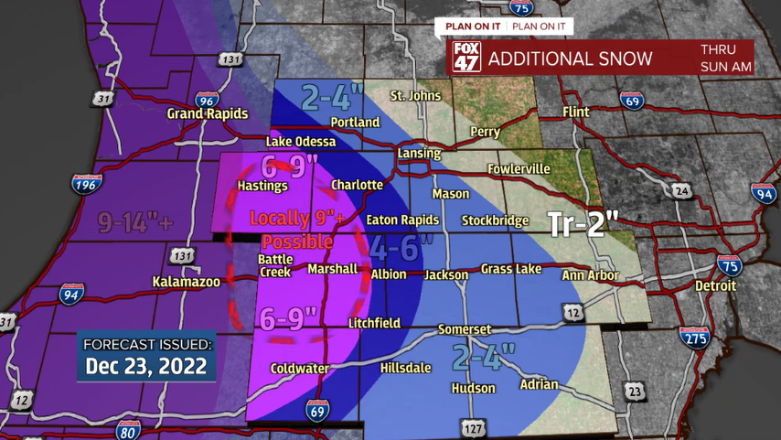 Additional Snow