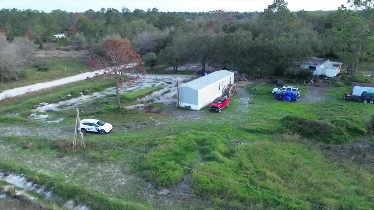 a FEMA trailer that FEMA is threatening to take from a young family