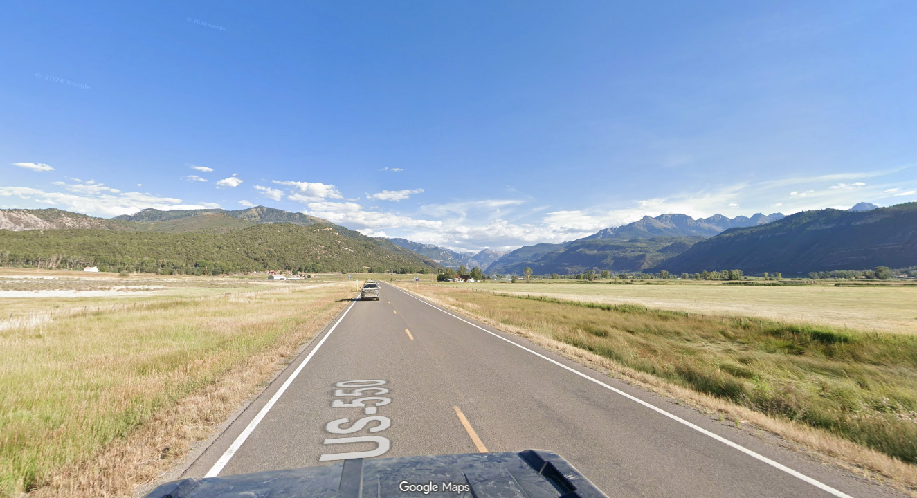 US 550 milepost 103 