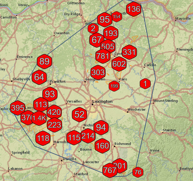 Power Outages Reported As Icy Storm Hits Southern Kentucky