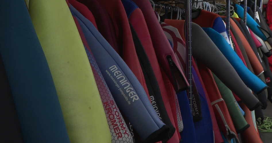 Skin-tight Olympics suits