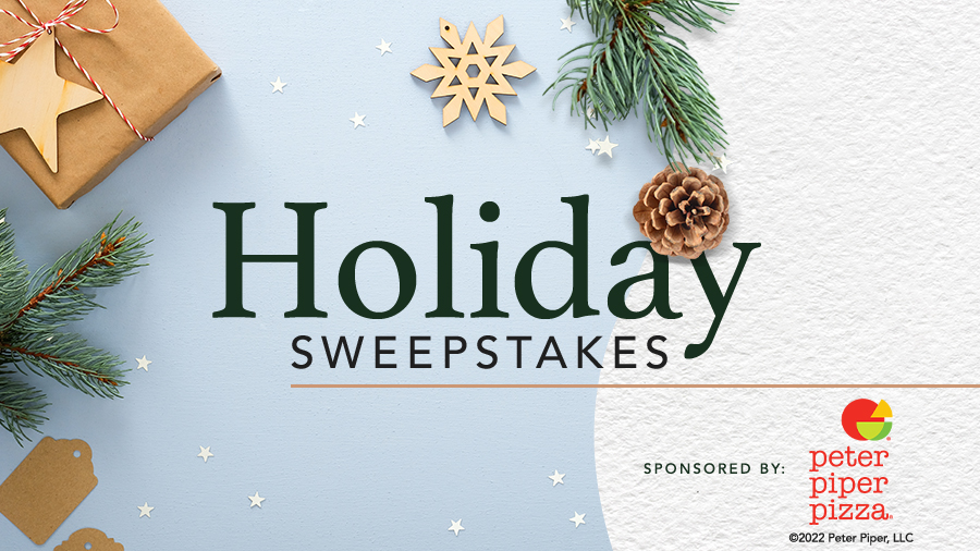 Peter Piper Pizza Holiday Sweepstakes 