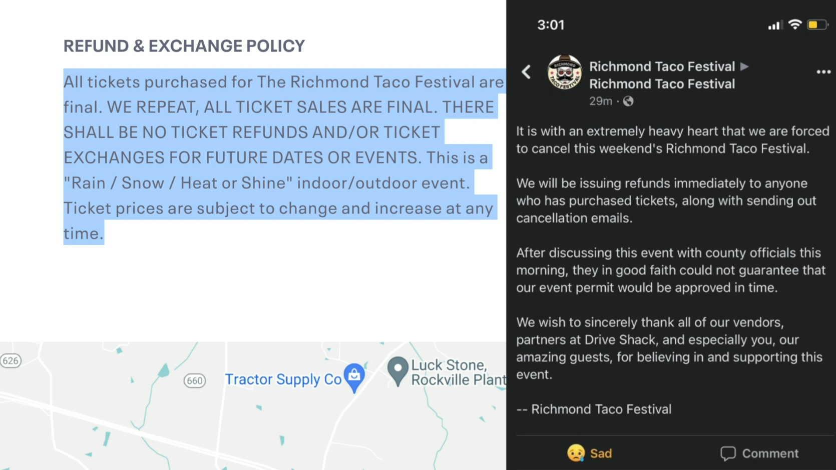 As Richmonders await refunds for canceled taco festival, frustration and confusion grow