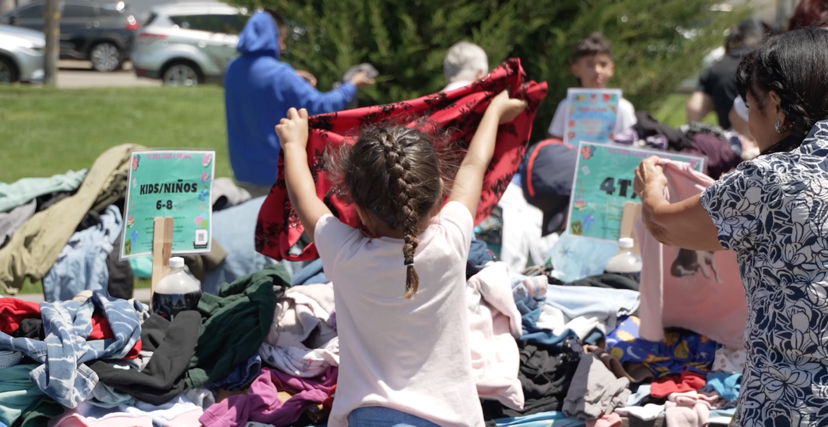 Back-to-school clothing swap