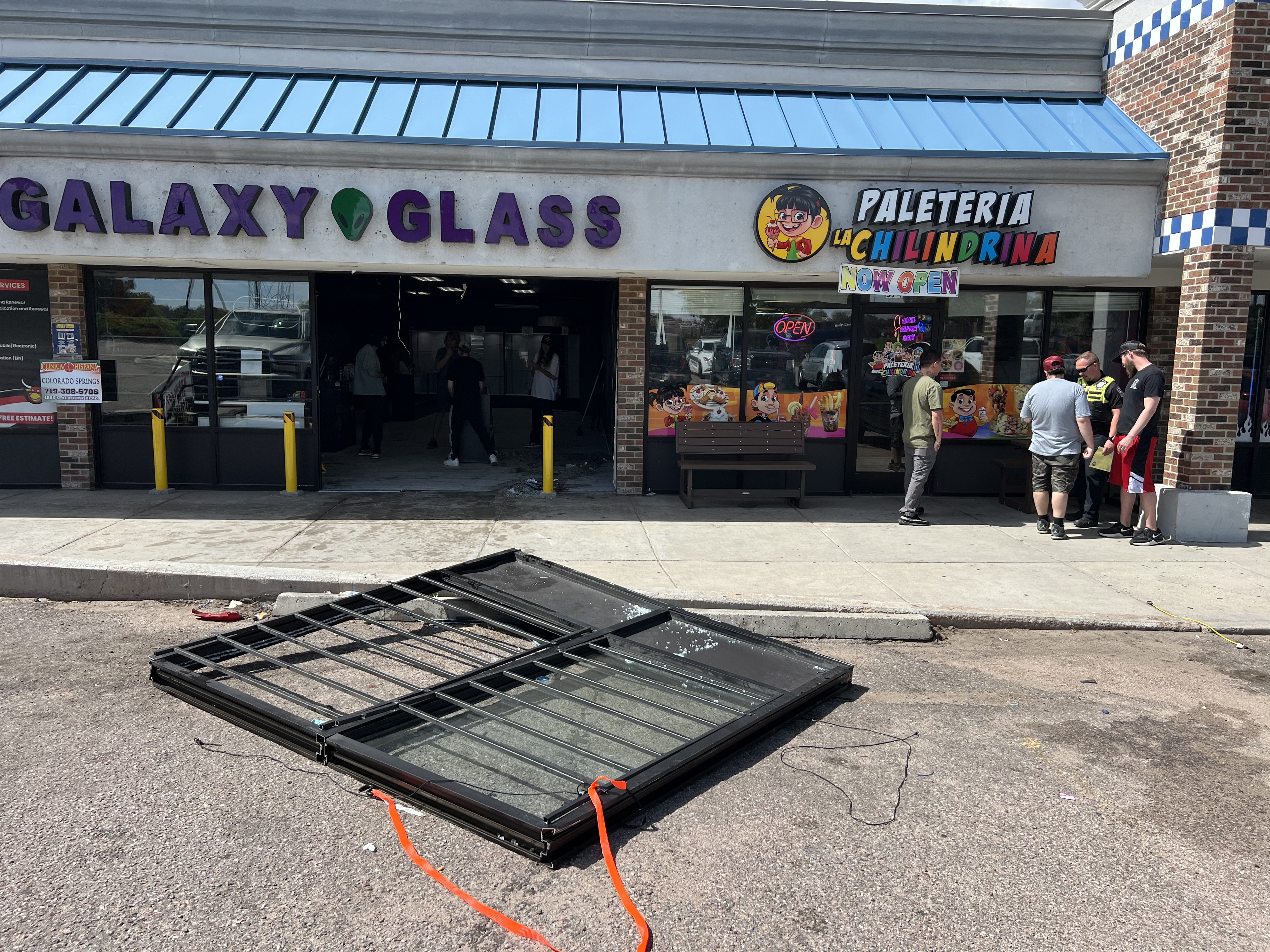 Galaxy Glass Smash-and-Grab