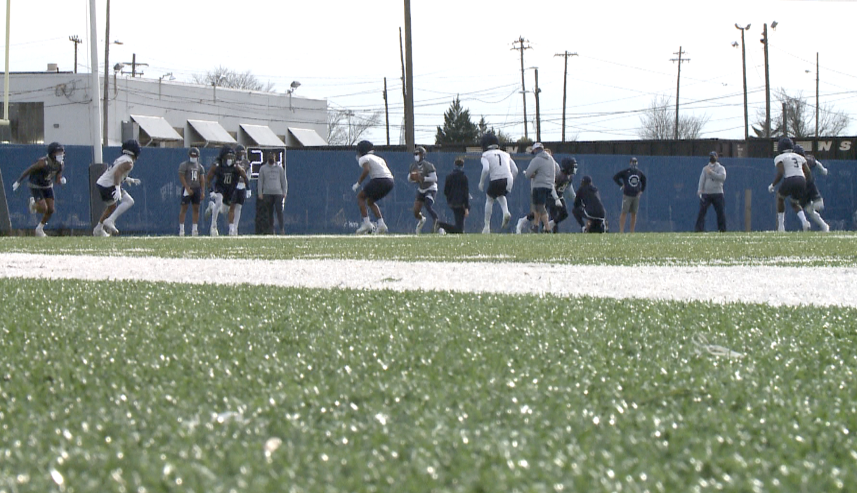 ODU football spring practice