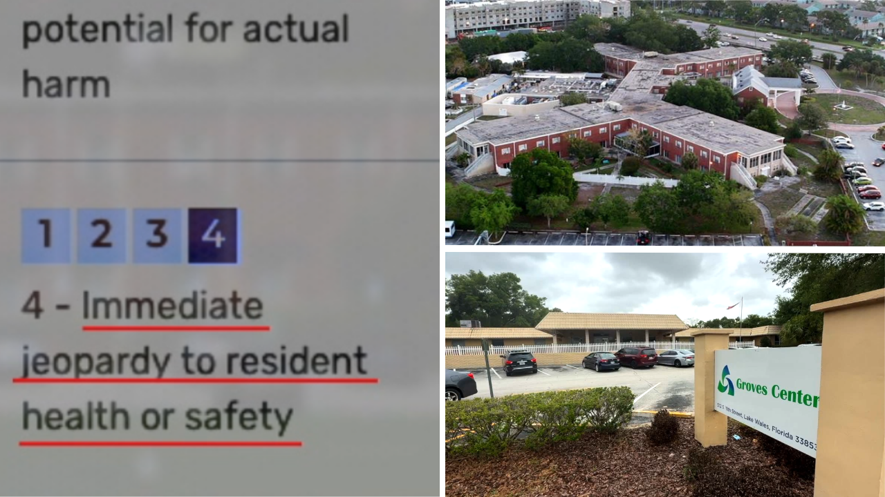 Tampa Bay nursing homes cited for critical violations and placed on federal list of worst facilities