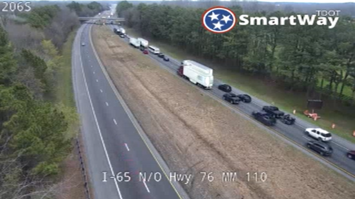 I-65 N crash 