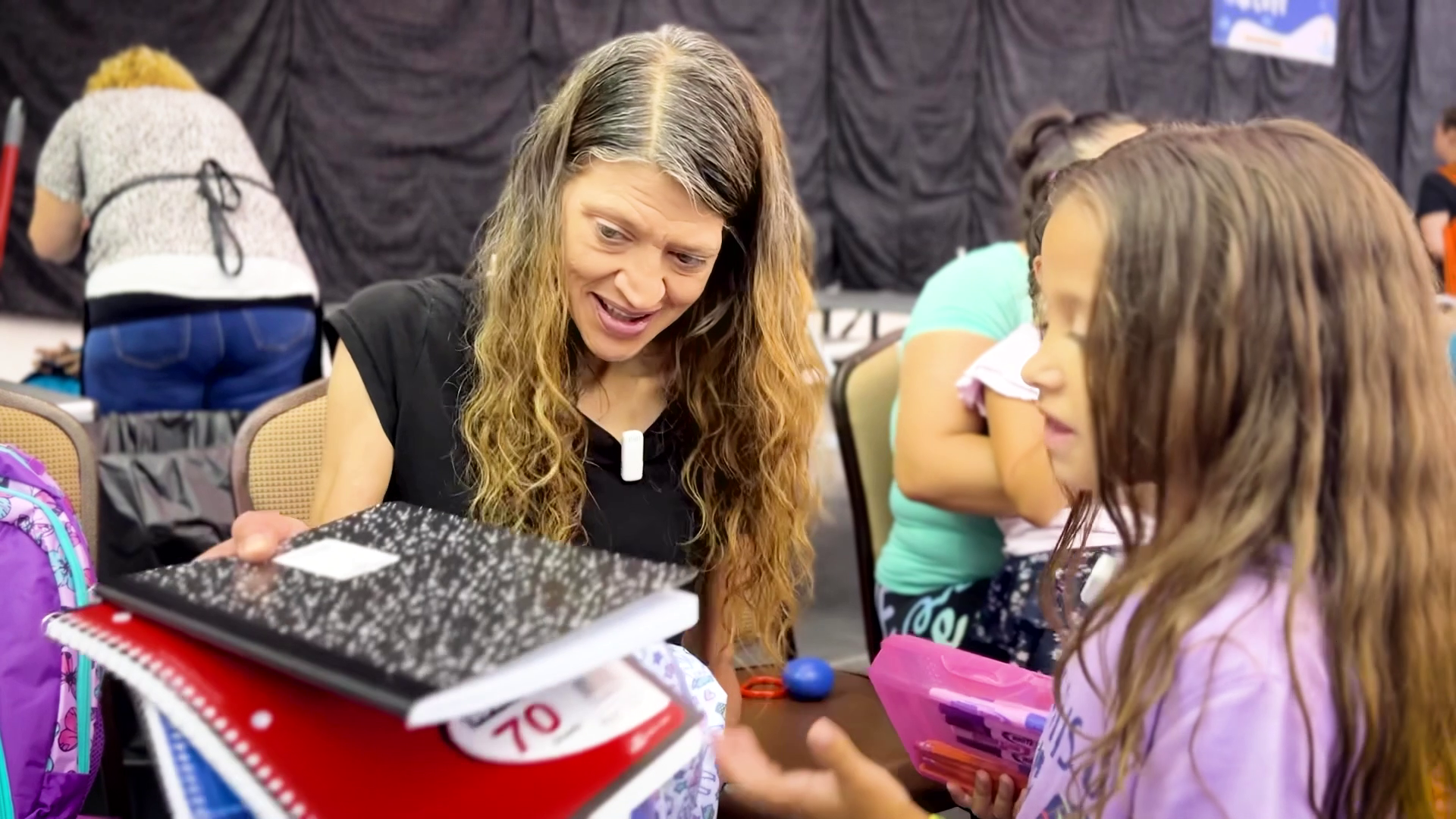 Hundreds of kids participate in 'Back 2 School Blast'