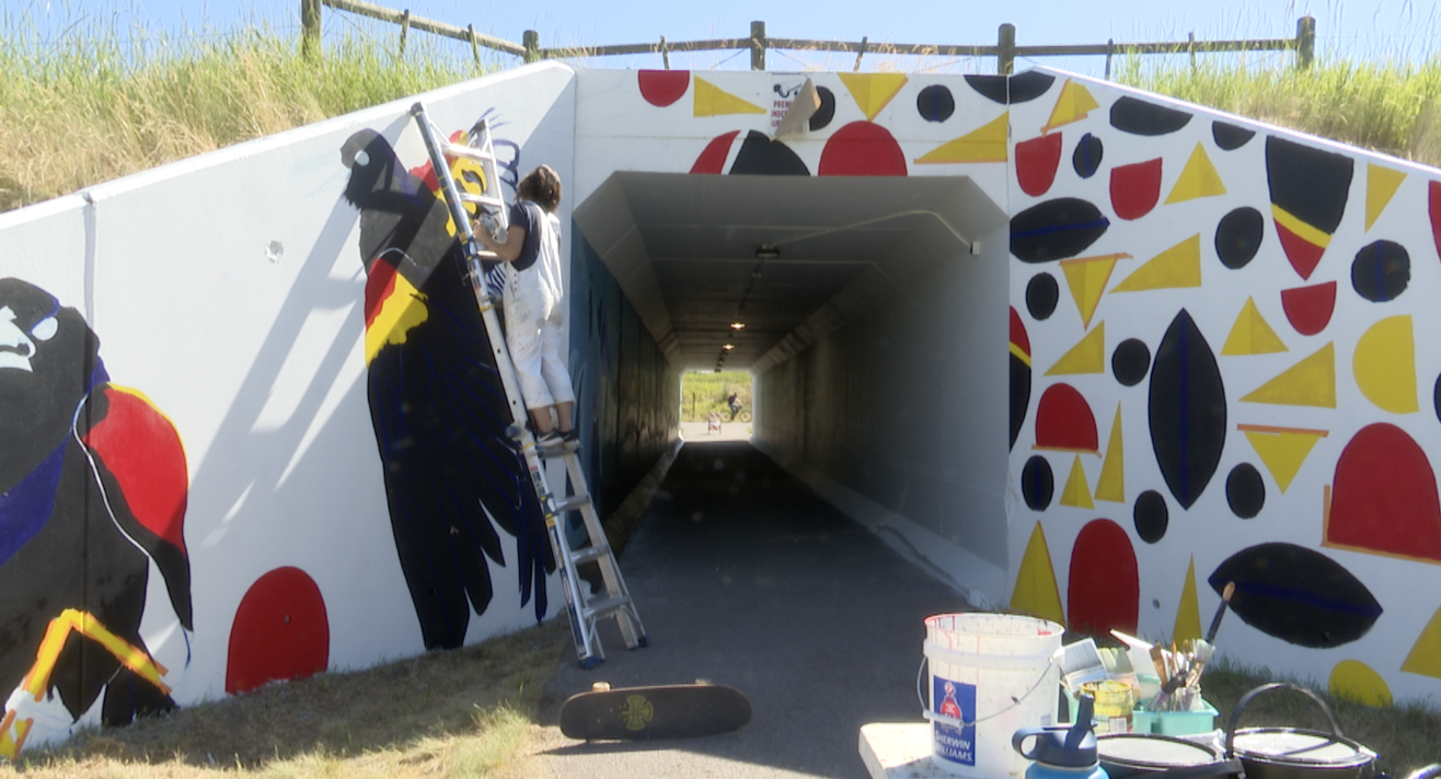 Rails to Trails art
