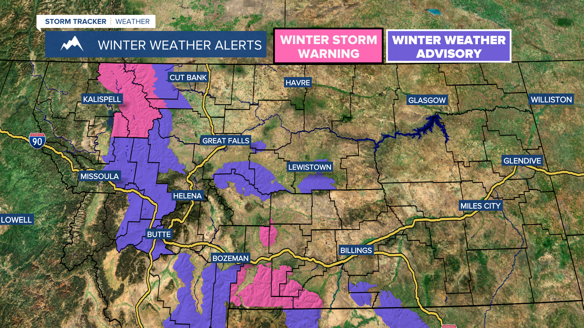 Winter Weather Alerts 10-3-25