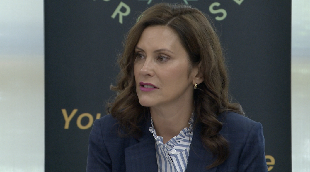 Governor Gretchen Whitmer at Kalamazoo roundtable 