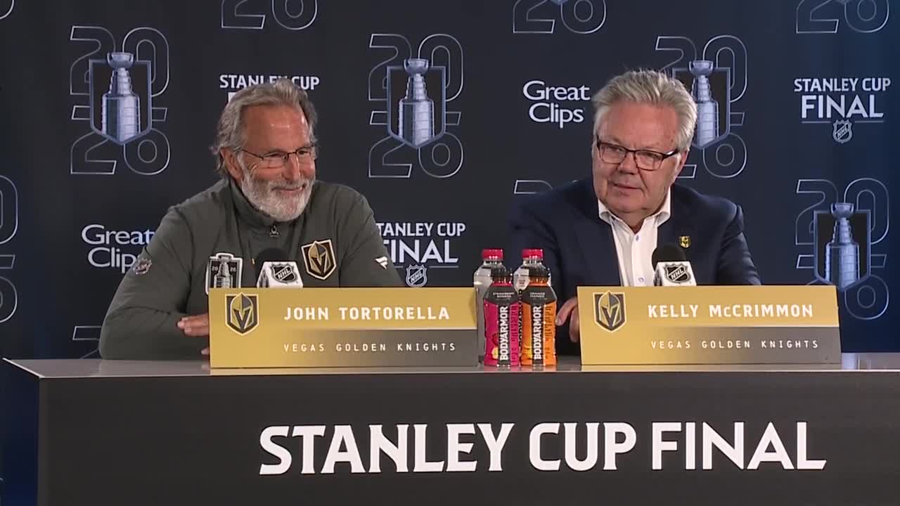 Vegas Golden Knights leadership talks preparations for Stanley Cup finals