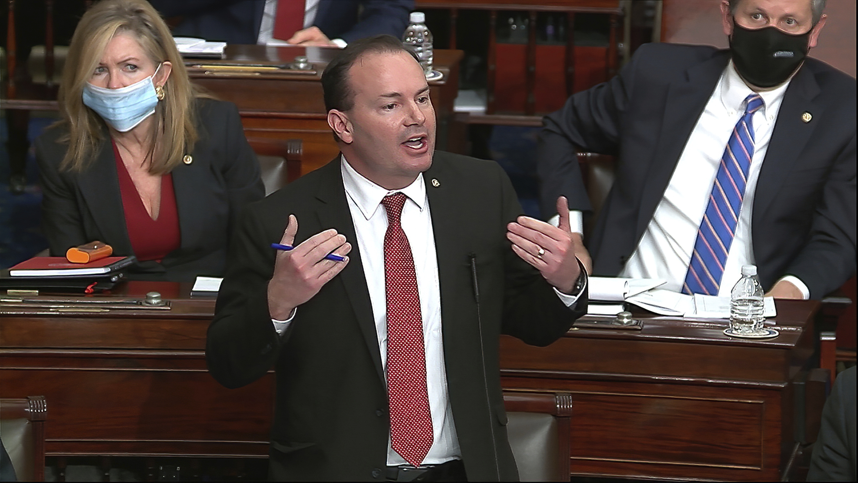 Trump Impeachment Mike Lee