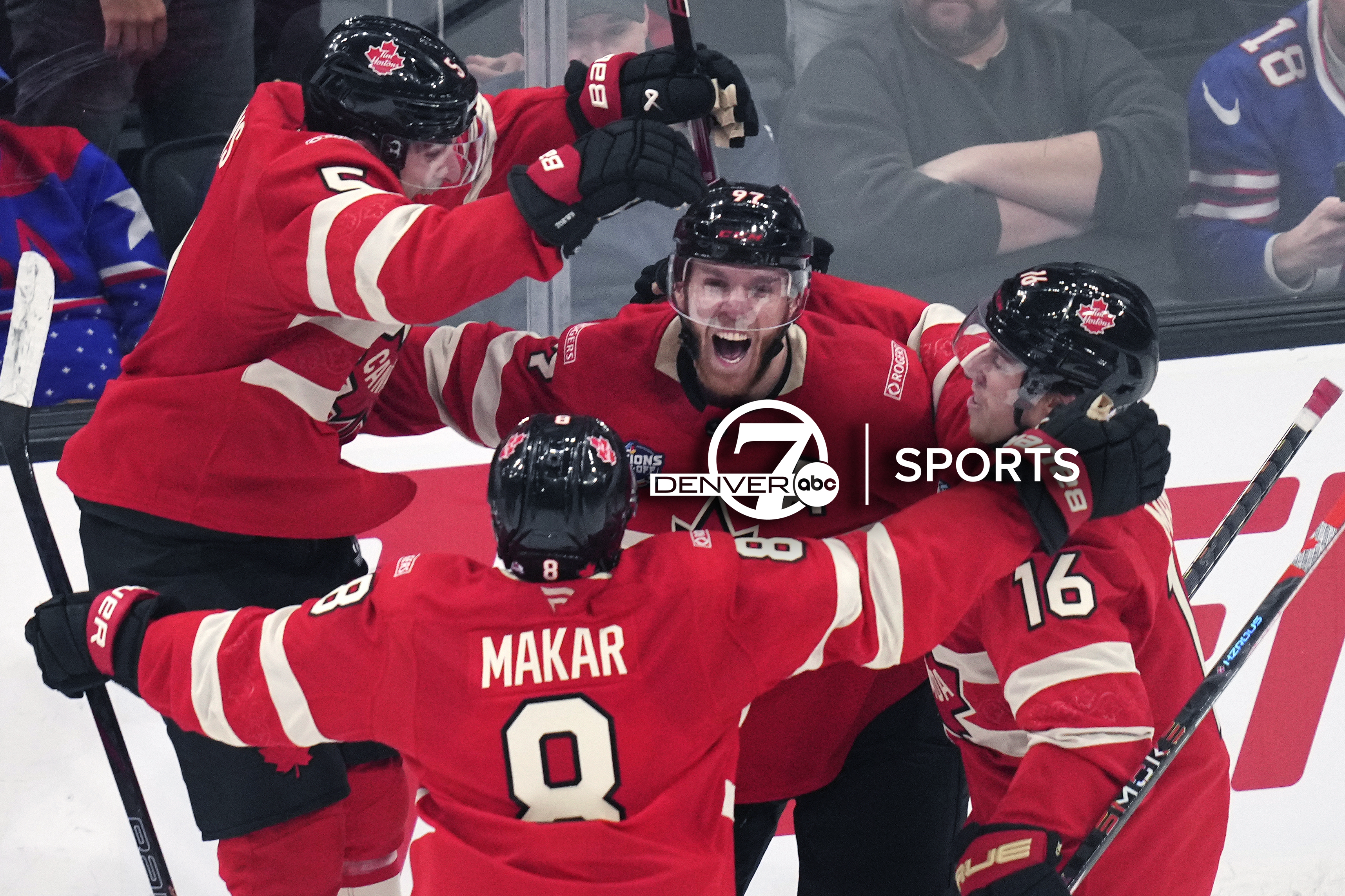 APTOPIX 4 Nations Canada US Hockey