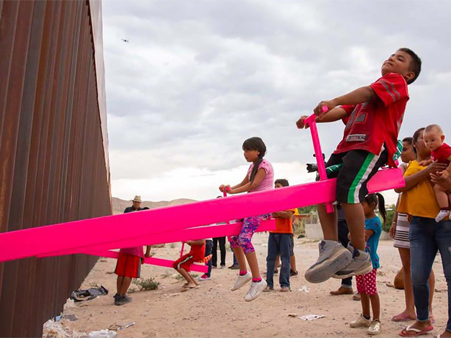 Seesaws Border Wall