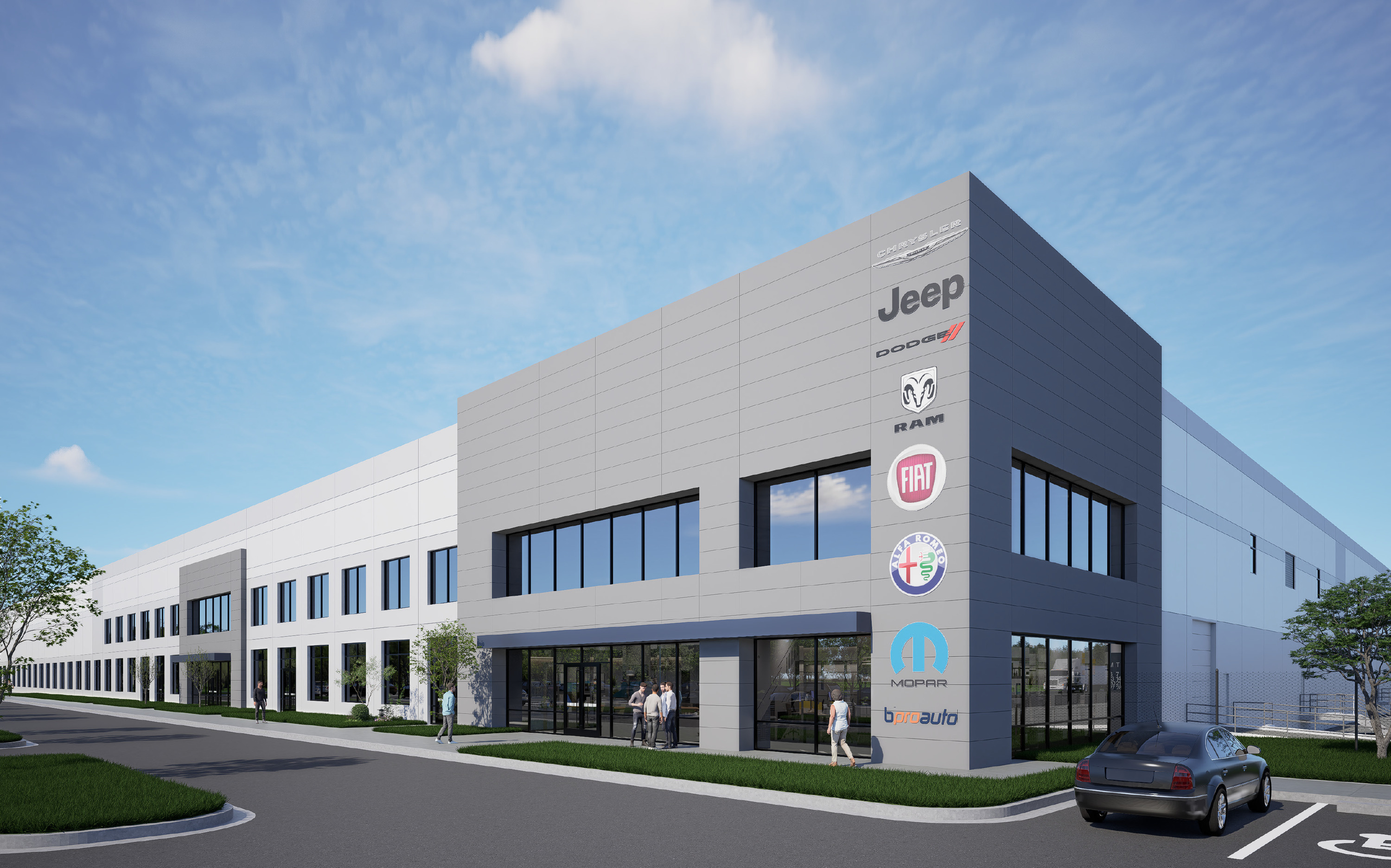 Stellantis new parts distribution center
