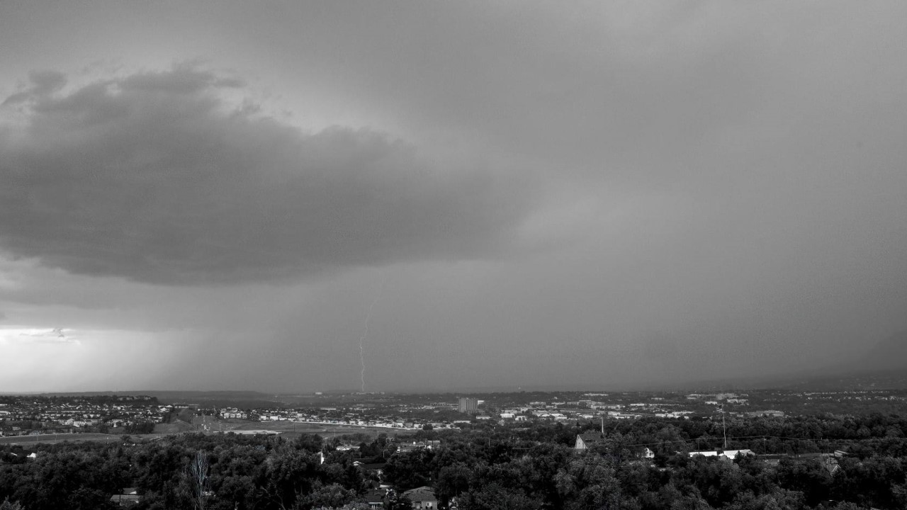 Fort Carson thunderstorm