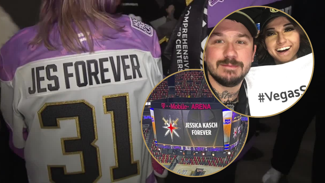 Family Honors Late VGK Fan With Annual “Jes Forever” Tradition on Hockey Fights Cancer Night