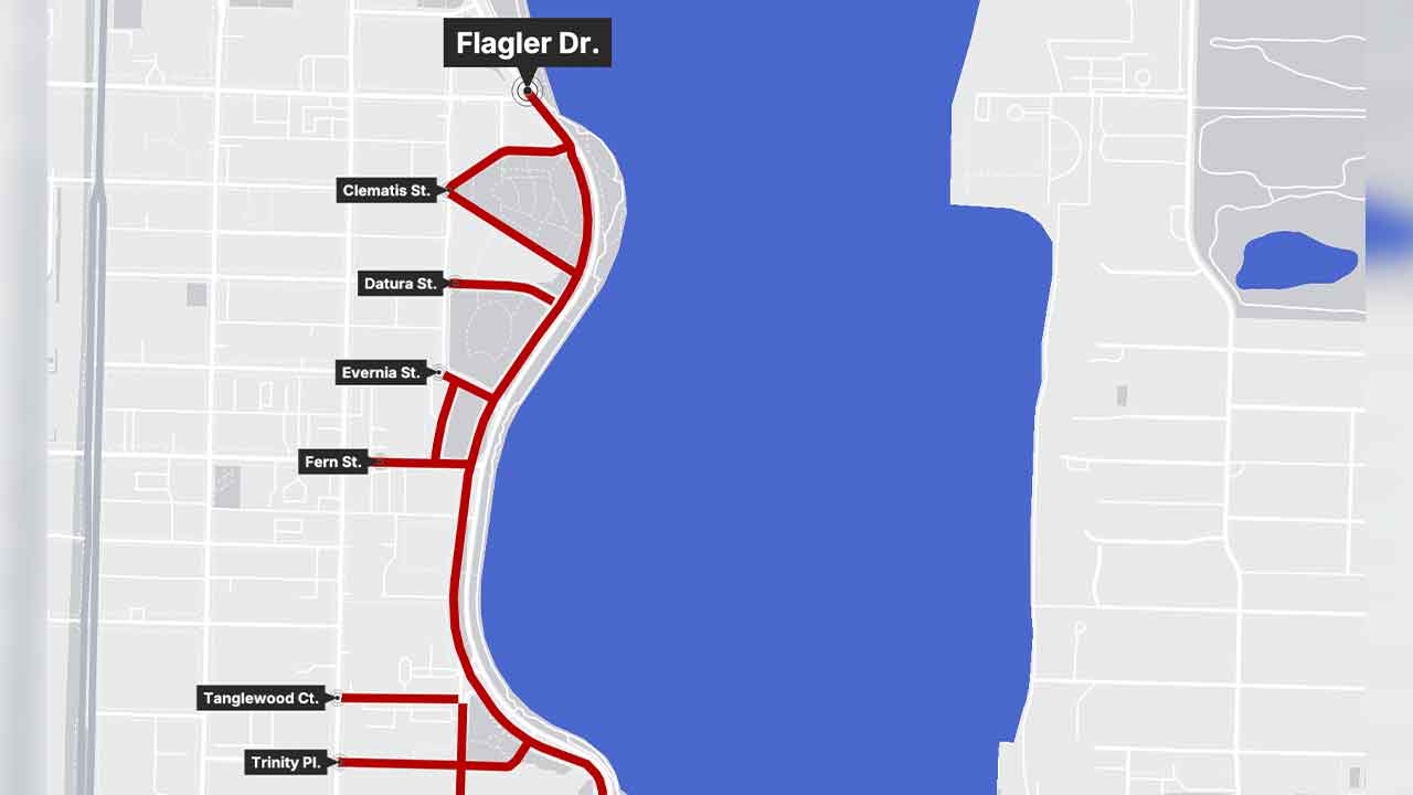4th on Flagler Road Closures