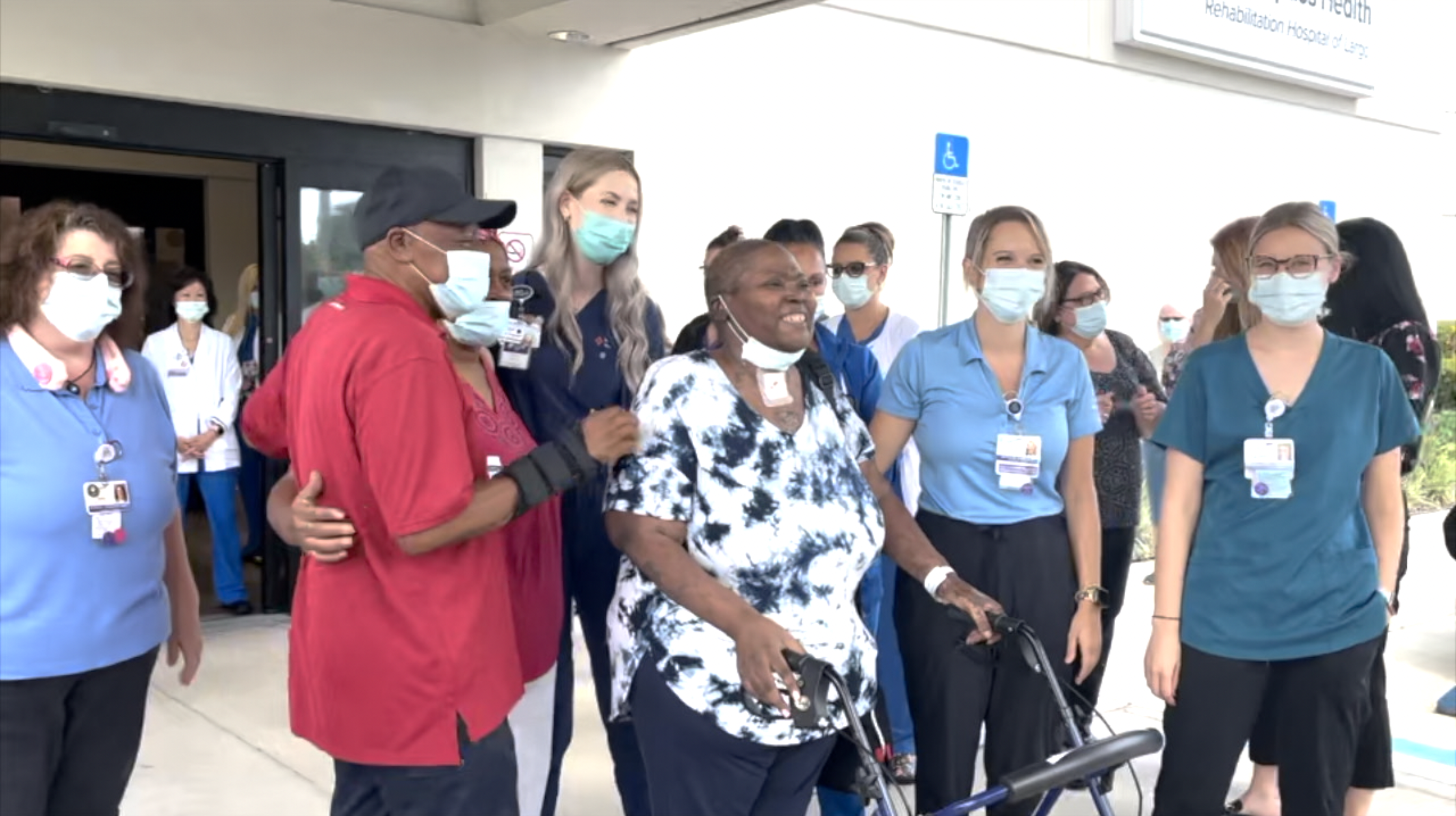 Sheremane Davis leaving her medical stay after 6 months
