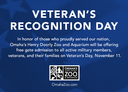 Veterans Day at Henry Doorly Zoo