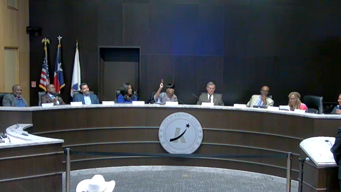 Killeen city council April 15, 2025