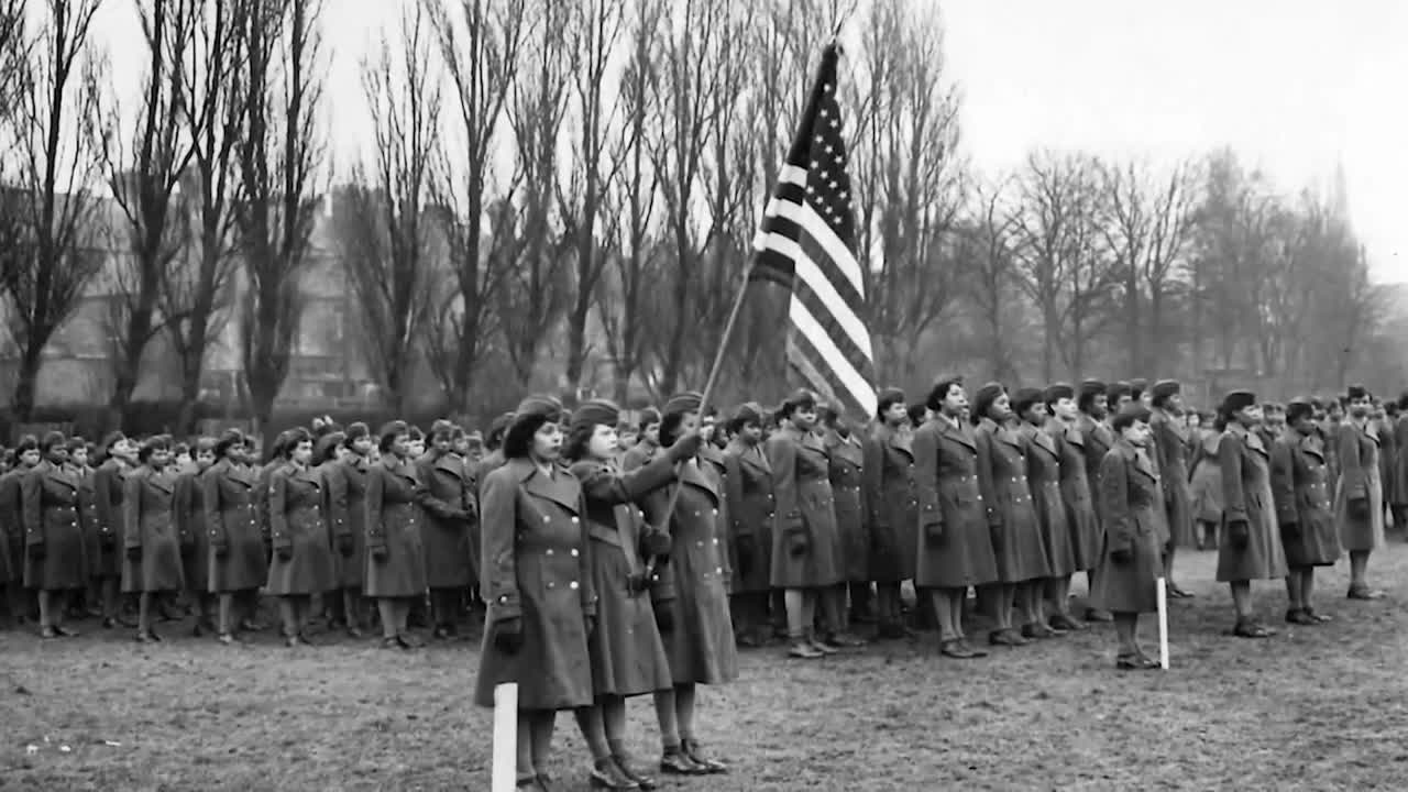 Last living descendant of the 'six triple eight', honors her mother's legacy 