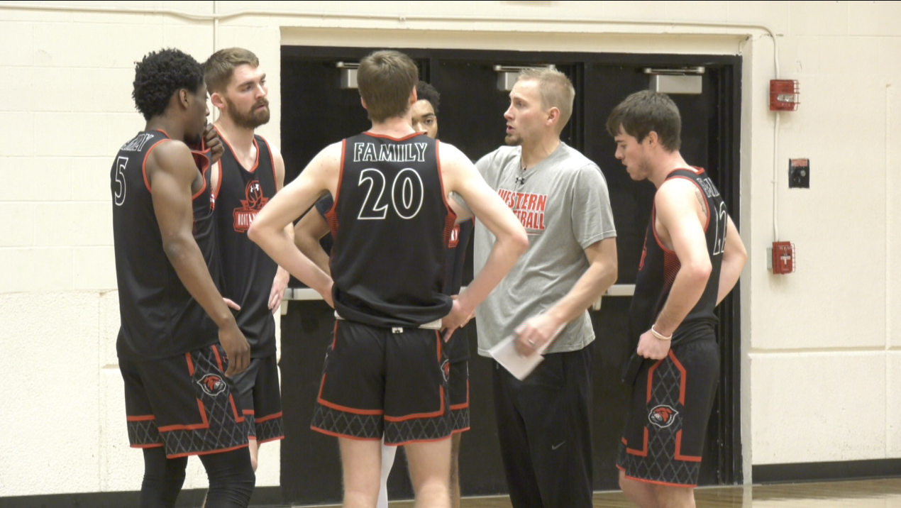Mike Larsen/Montana Western basketball 