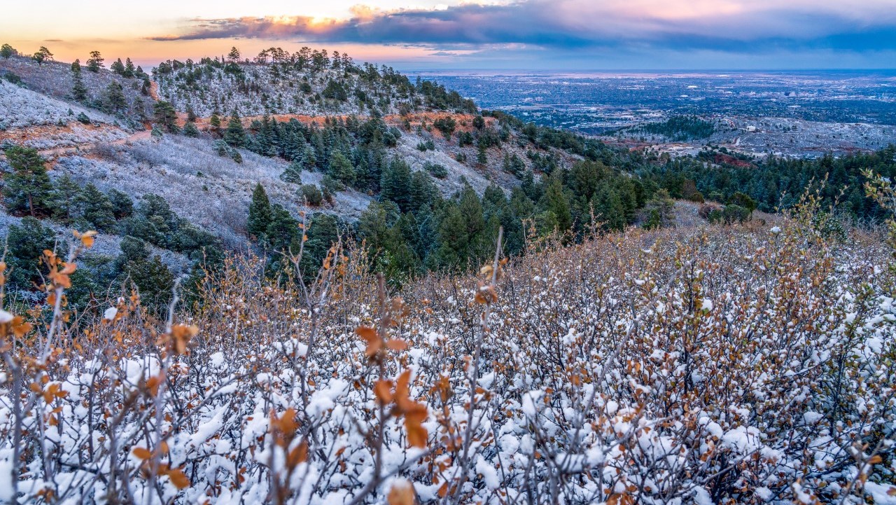 Colorado Springs snow