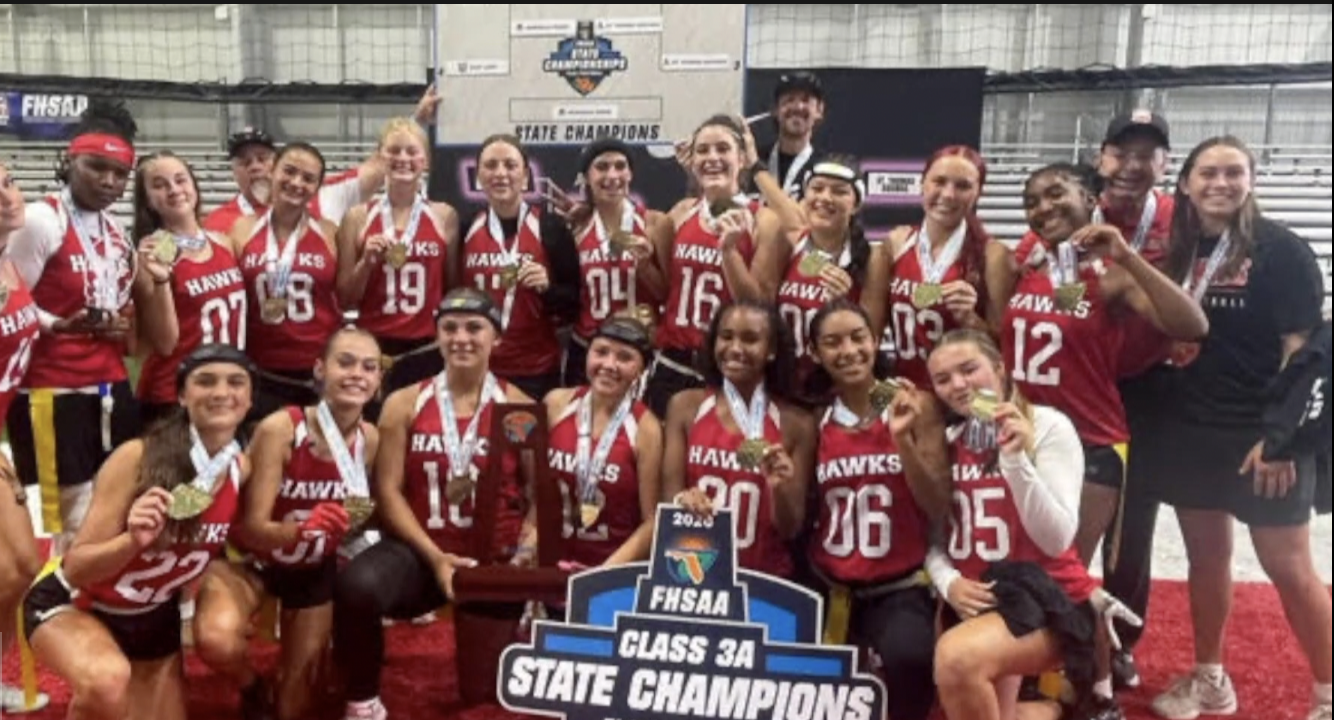 Seminole Ridge after winning their second straight state title.