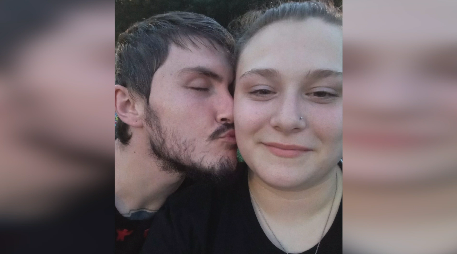 They were set to get married in April. She witnessed the crash that took his life. 