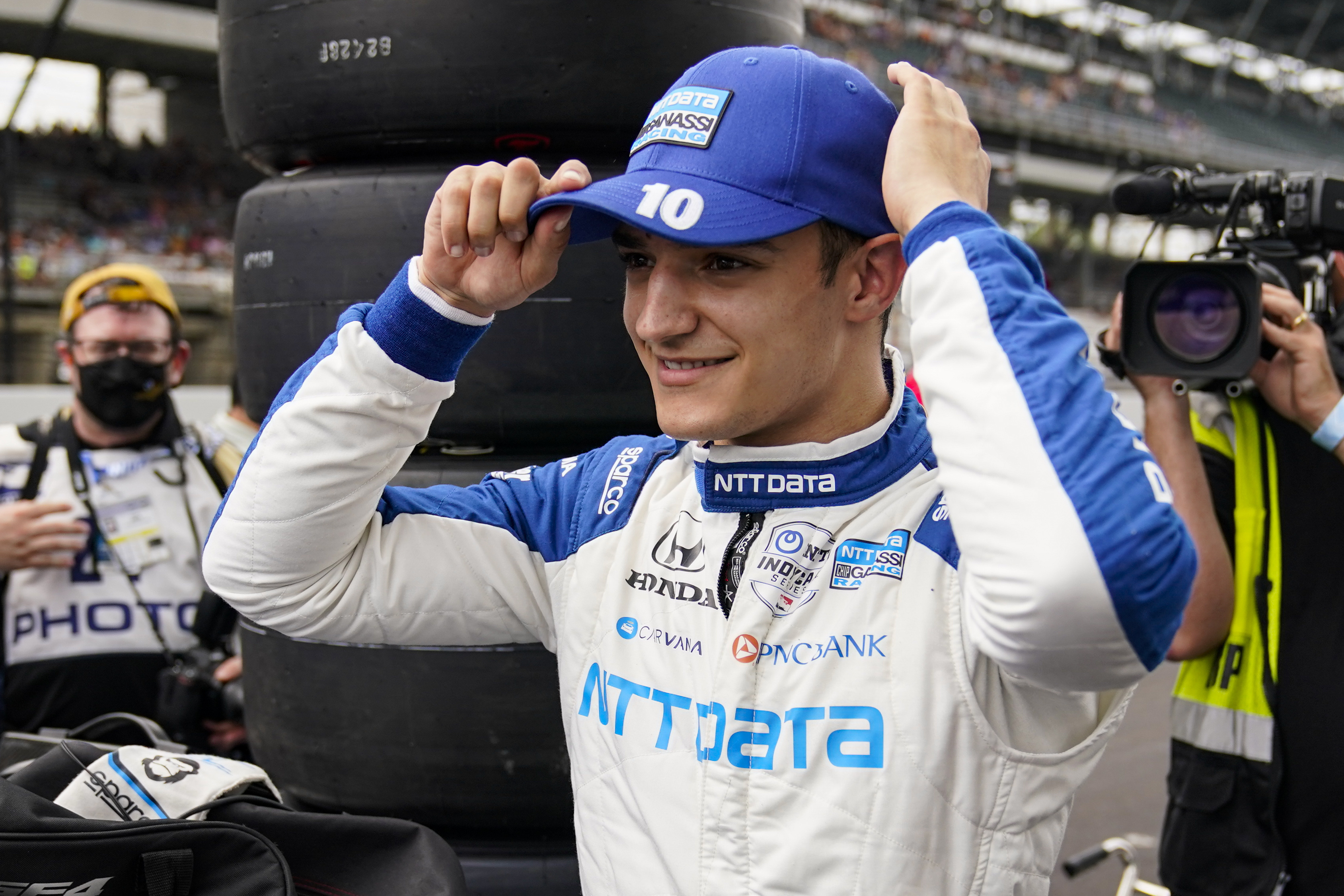 Alex Palou Indy 500 Racing