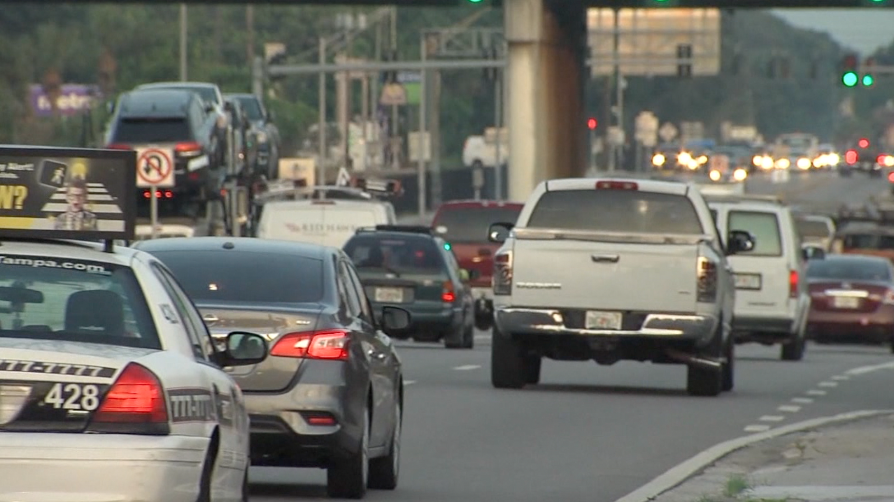 Cars traffic