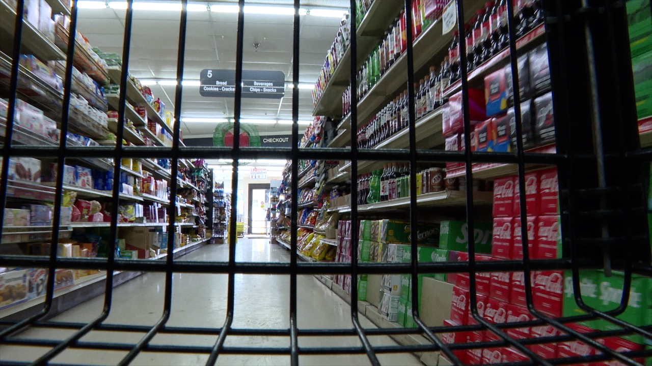 Shopping Cart at Gorman's Food Market