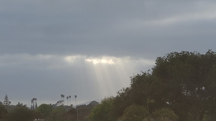 Marine clouds over Arroyo Grande