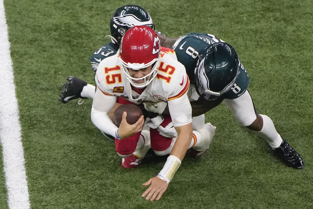 APTOPIX Super Bowl Football