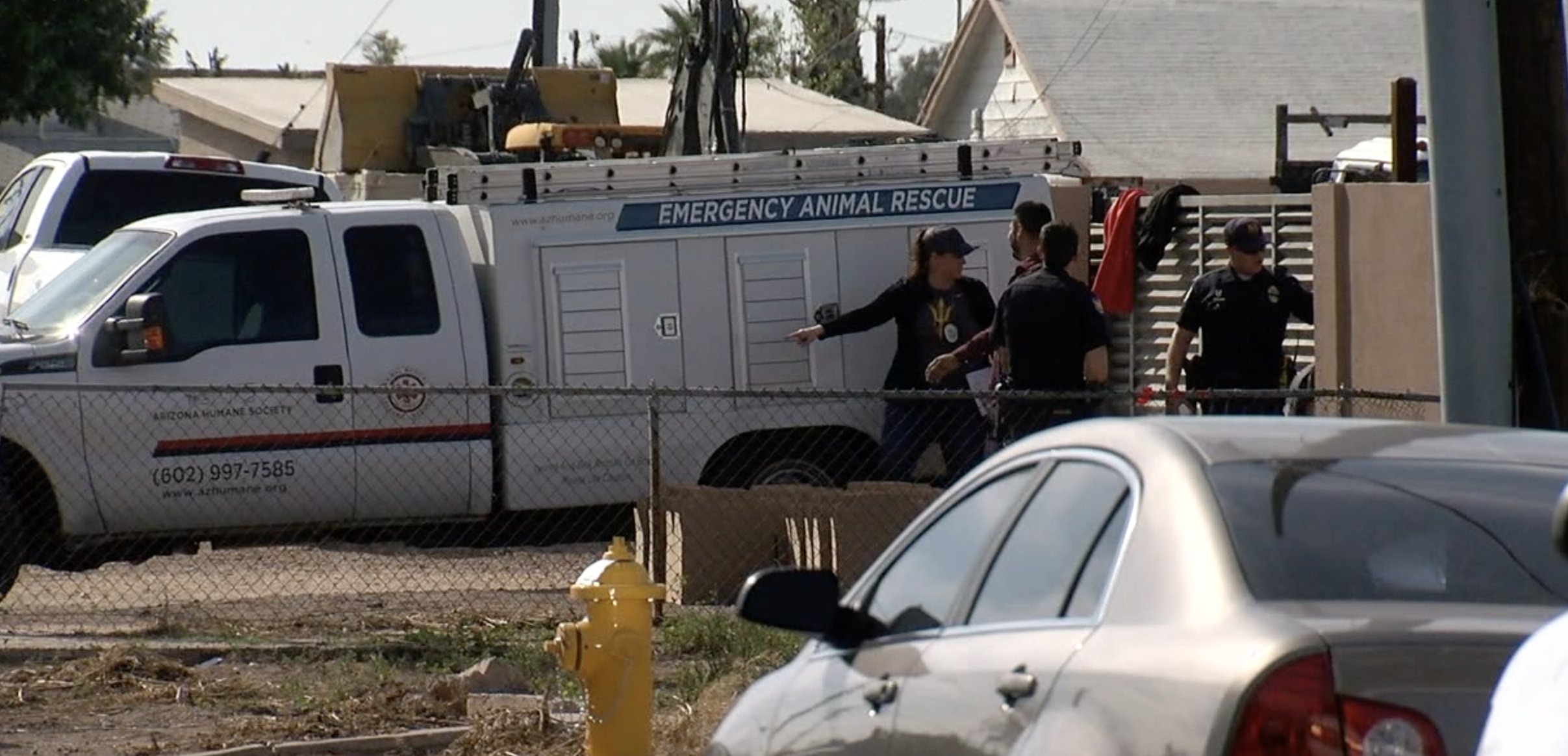 Cockfighting ring 27th Avenue and Buckeye