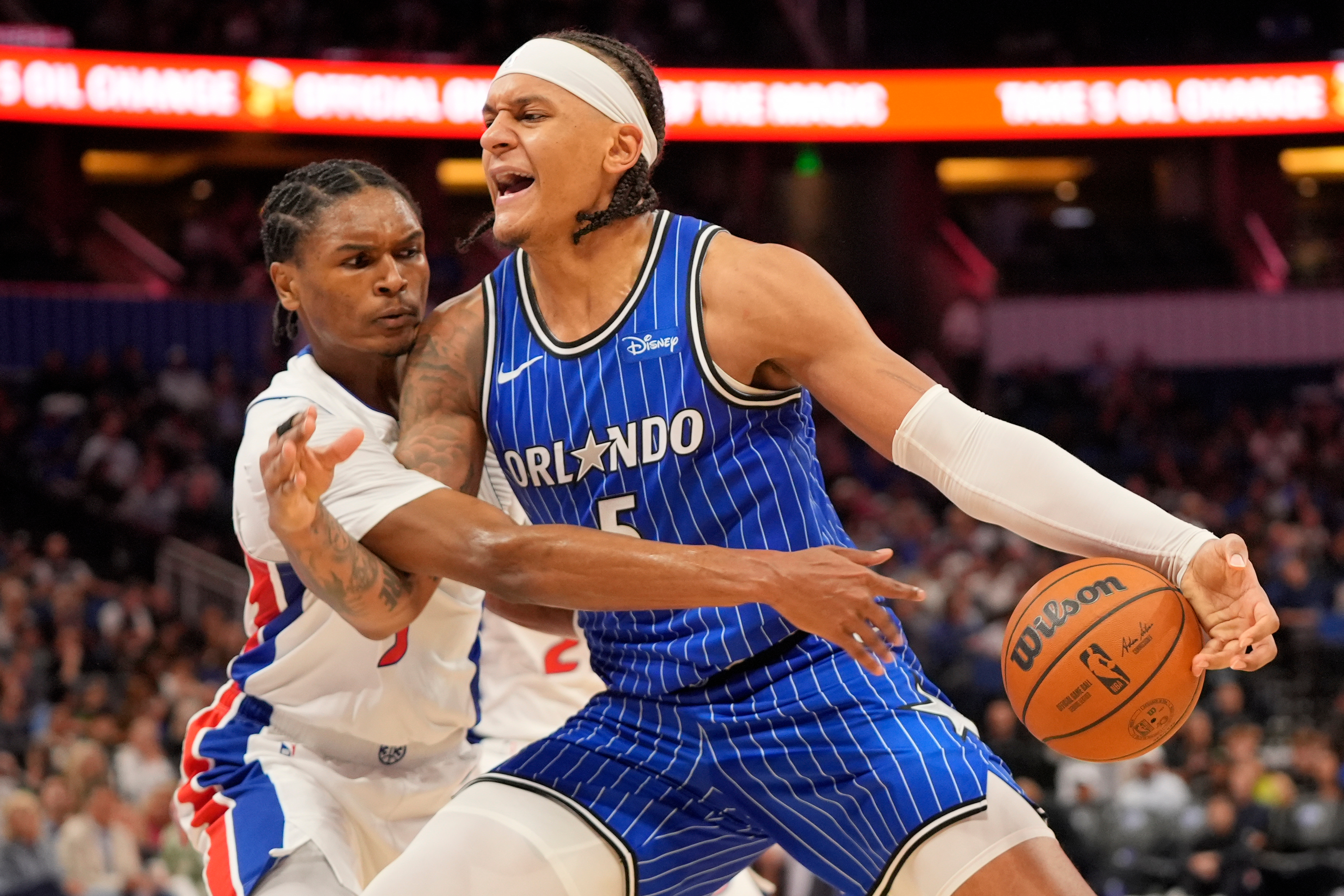 Pistons Magic Basketball