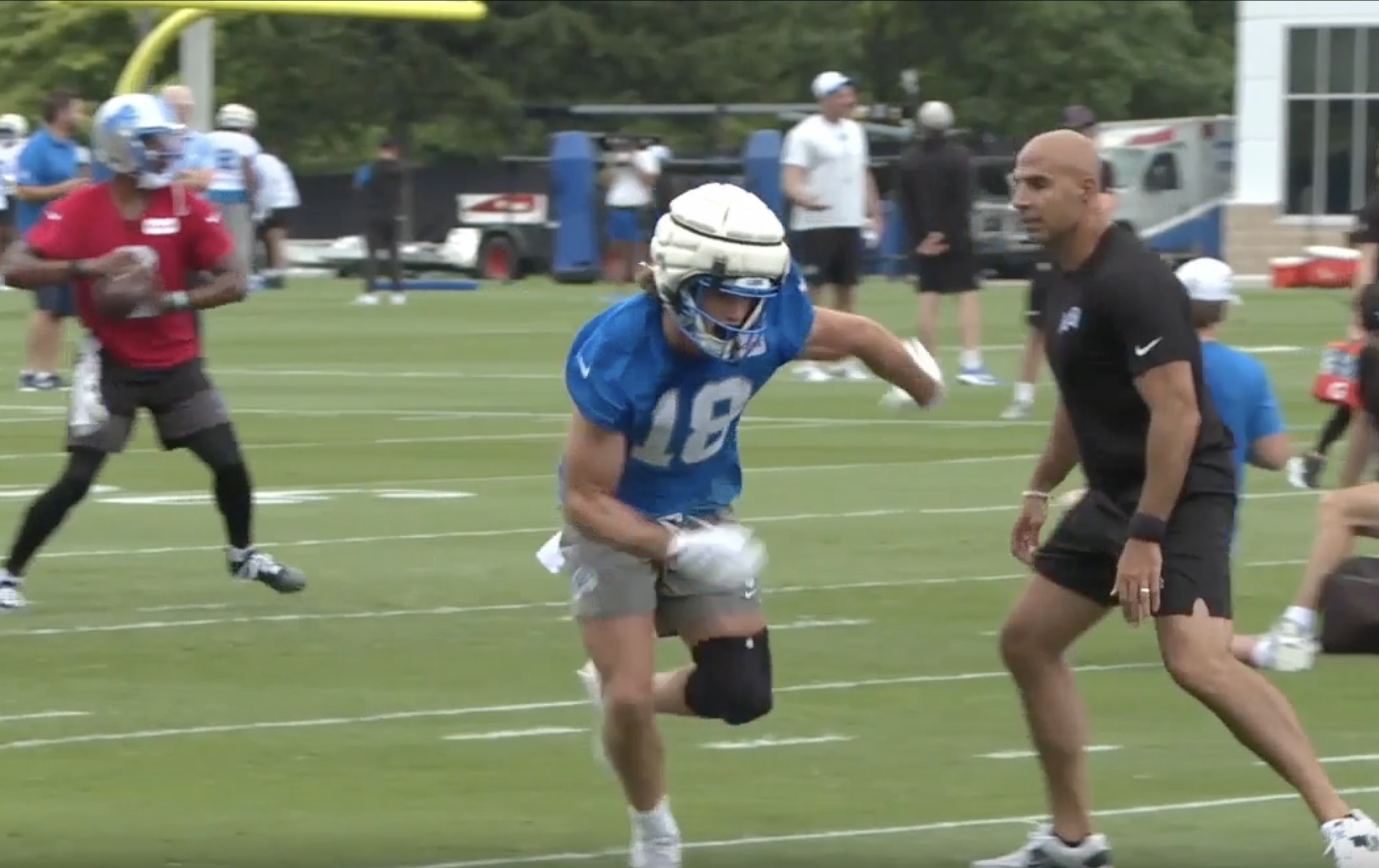 Isaac TeSlaa Lions Camp