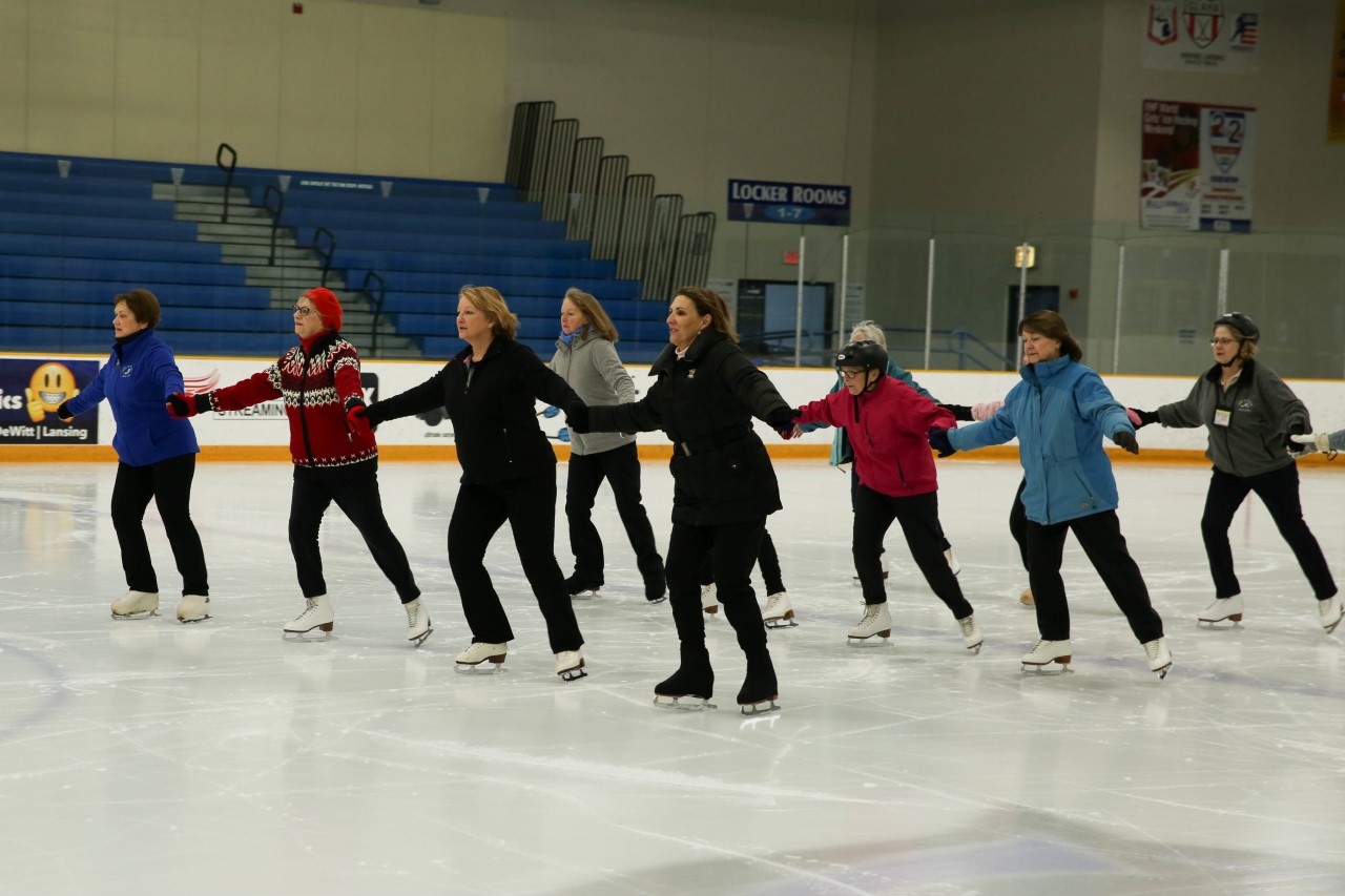 Ladies Silver Blades