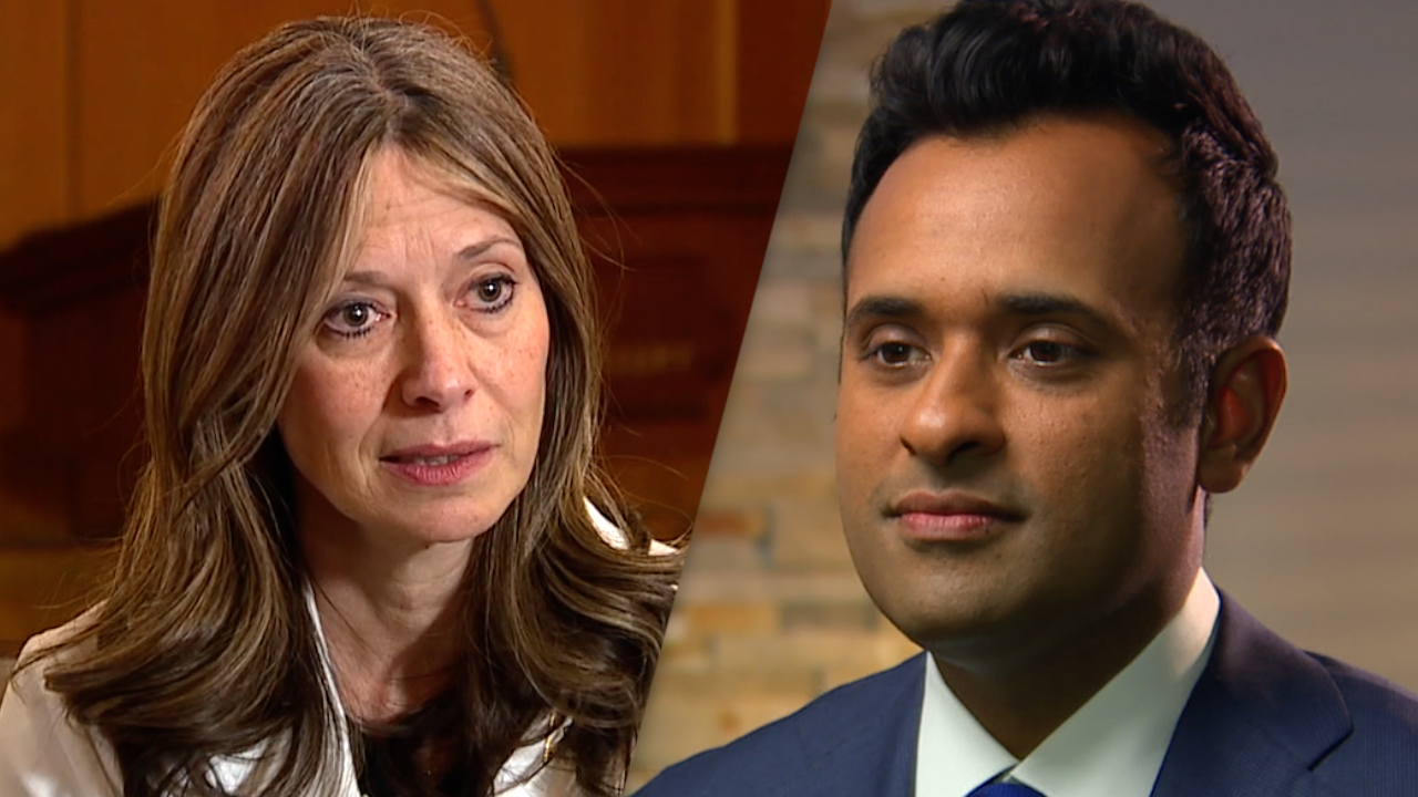 Amy Acton and Vivek Ramaswamy