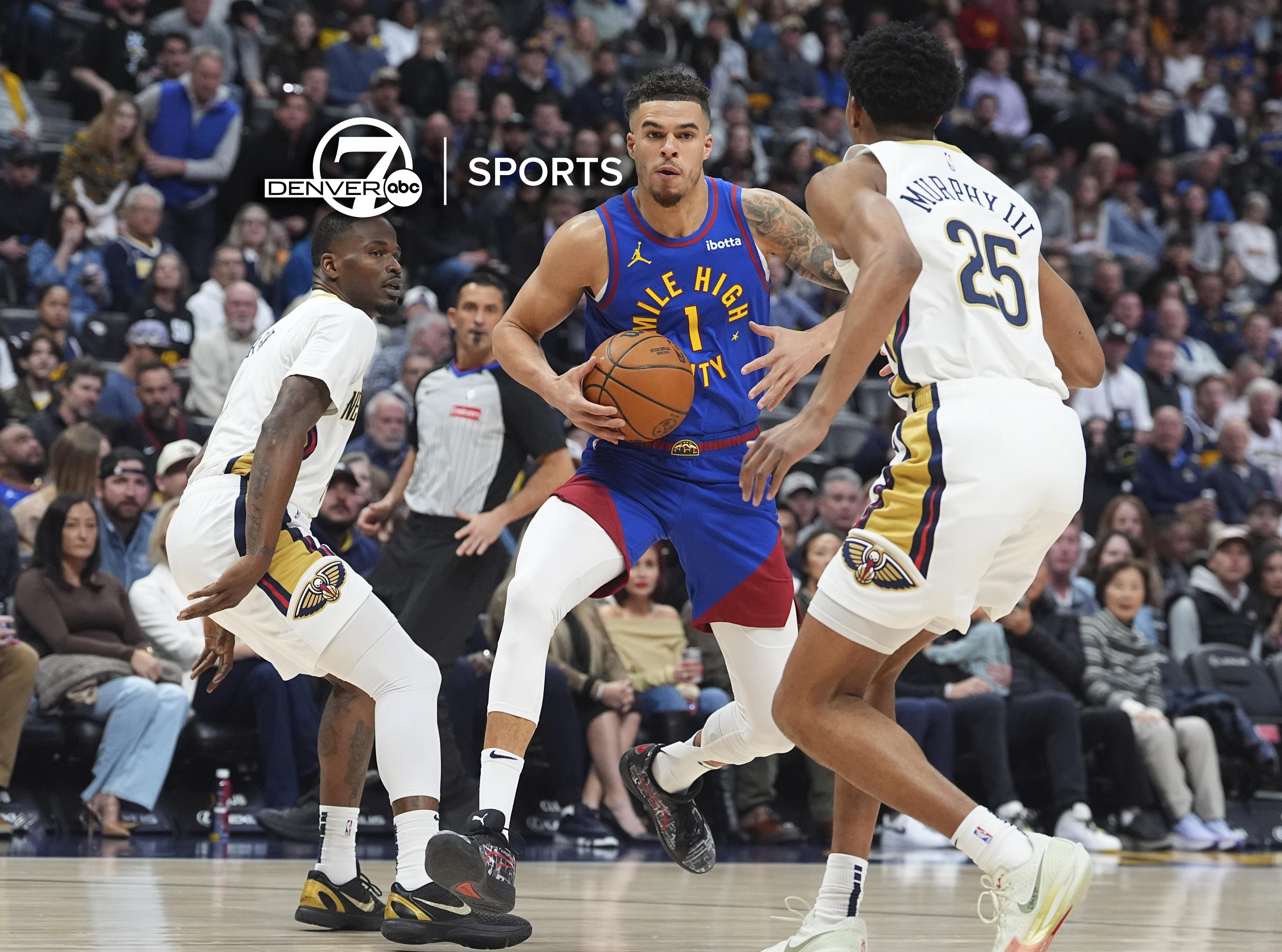 Pelicans Nuggets Basketball