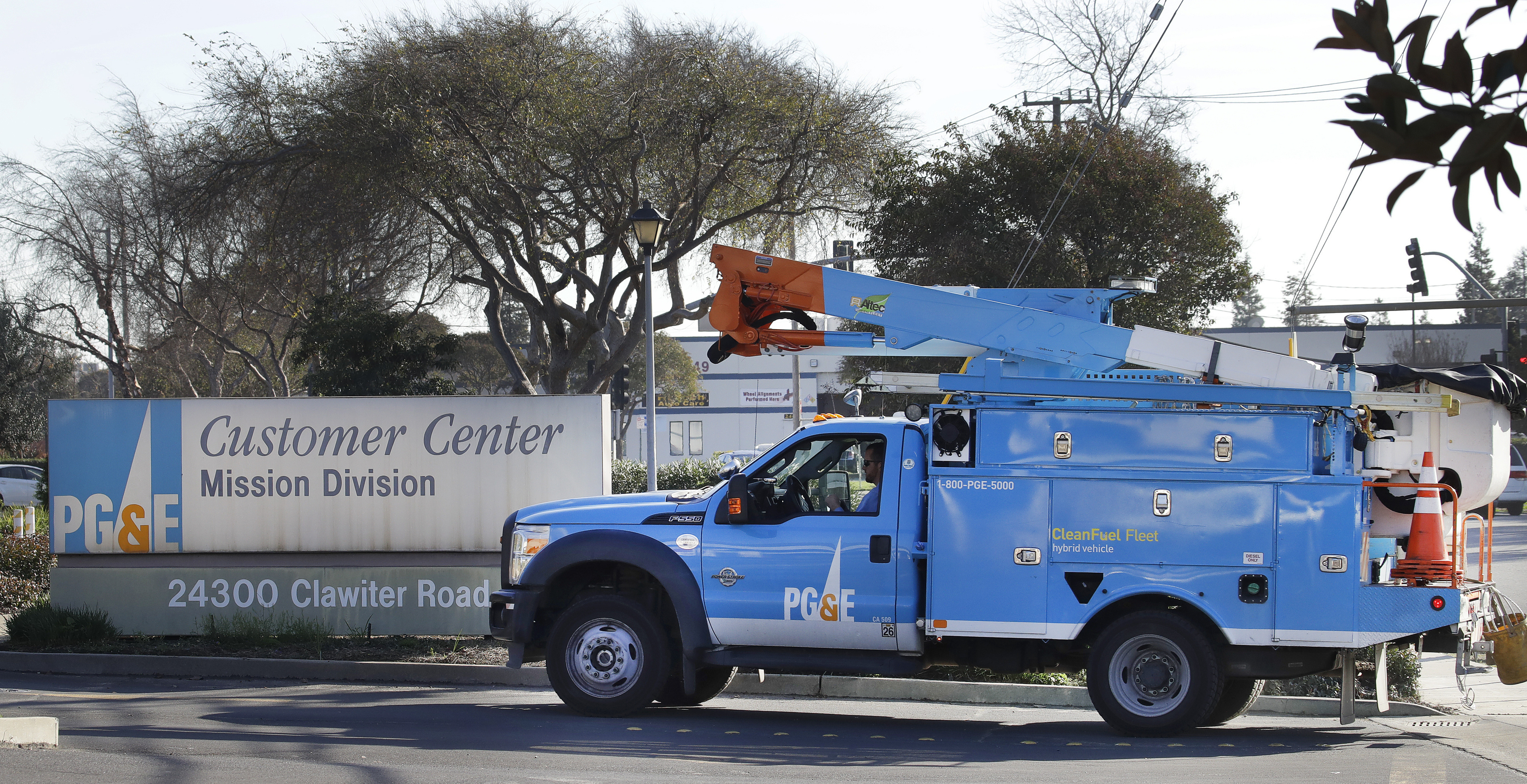 PG & E Truck