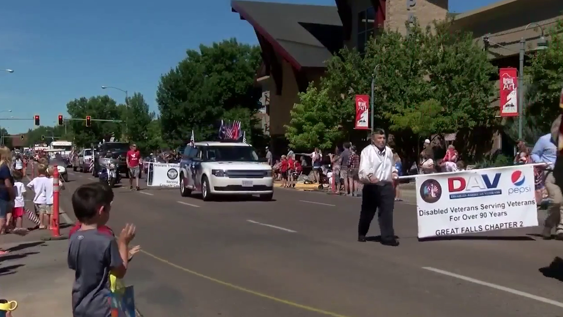 Independence Day parade in Great Falls