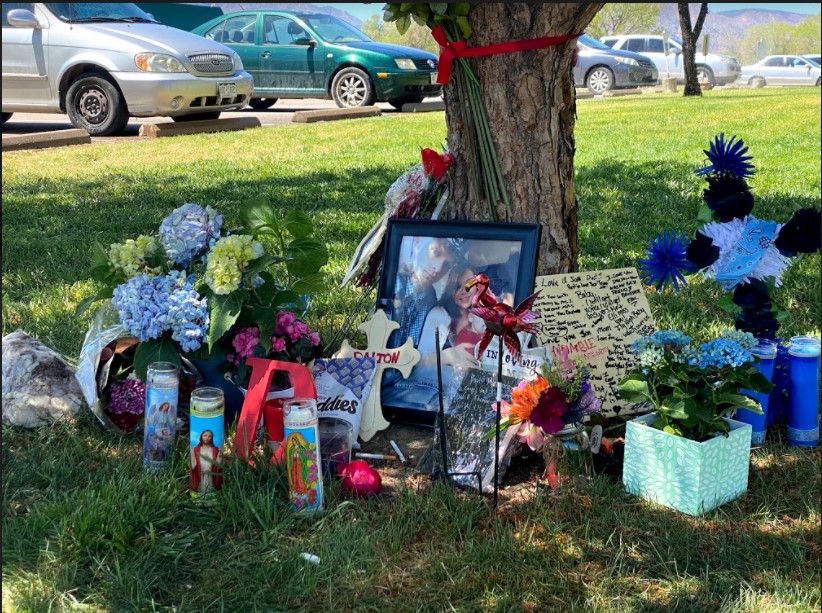 Dalton Lee Buckholz was shot and killed in a parking lot on the first week of May 2021, when "caught in the crossfire" of an officer involved shooting