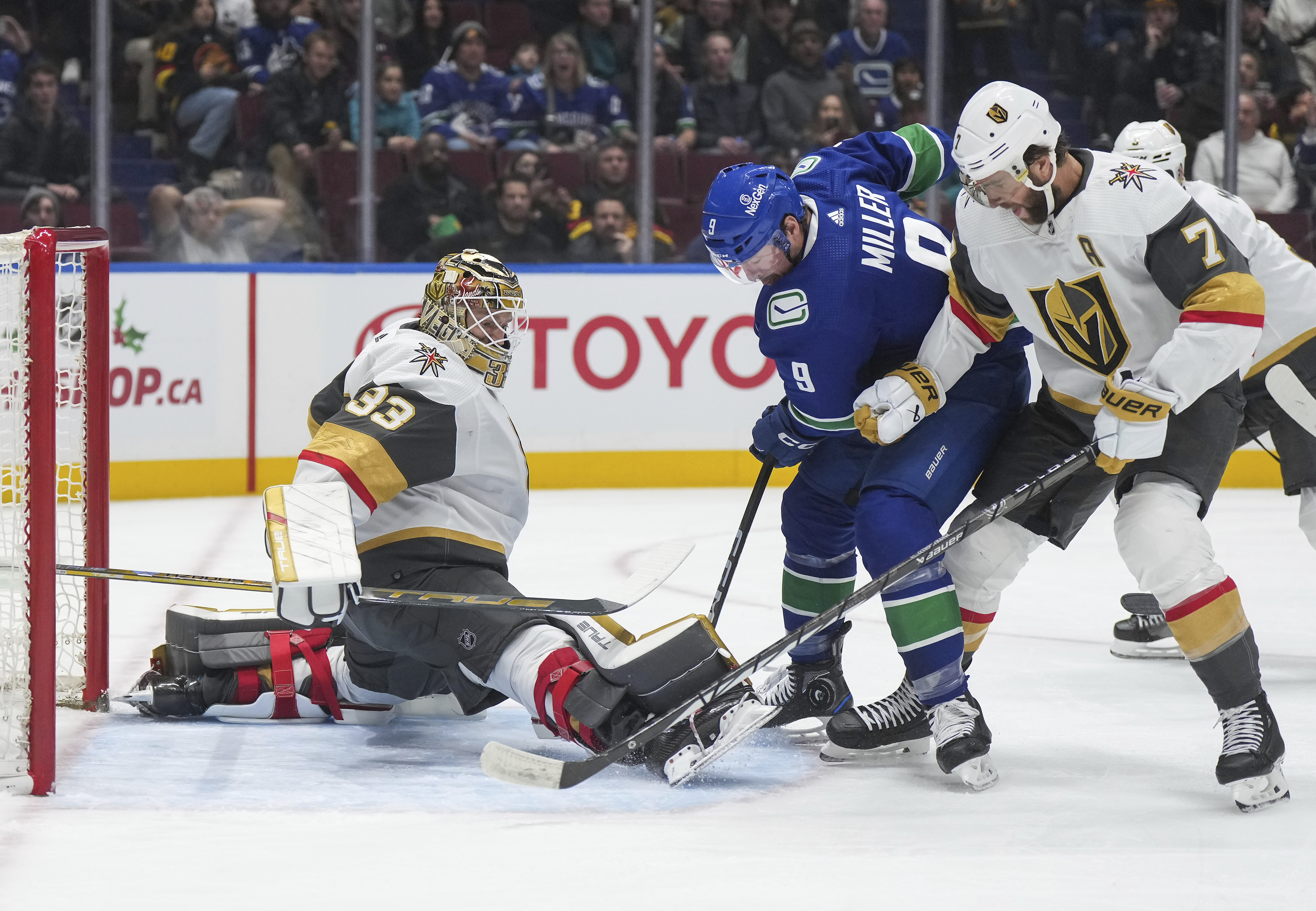 Golden Knights Canucks Hockey